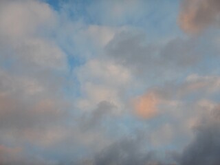 Himmelsstimmung, Wolken B