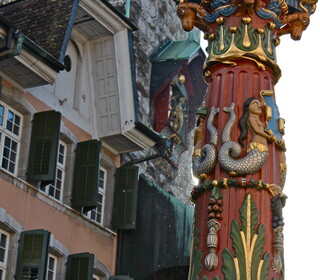 Wassernixe, Brunnen Marktplatz Solothurn