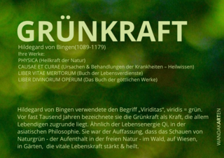 GRÜNKRAFT HILDEGADR VON BINGEN